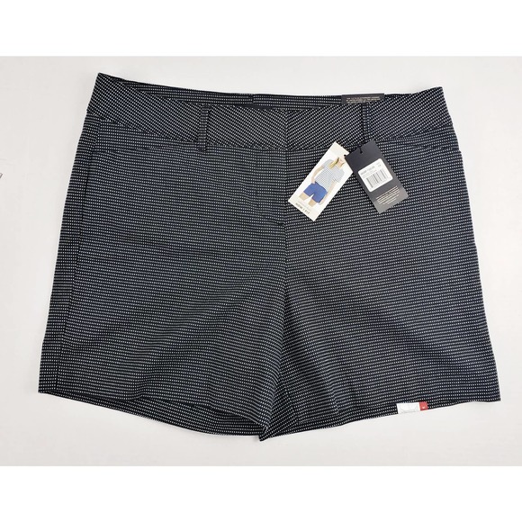 The Limited Pants - The Limited Tailored Short  ~ Black w/White Dots ~ Size 14 ~ NWT / New with Tags